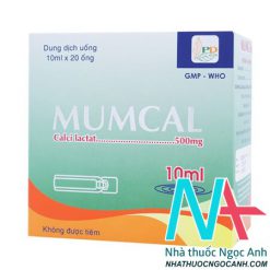 Thuốc Mumcal bổ sung calci