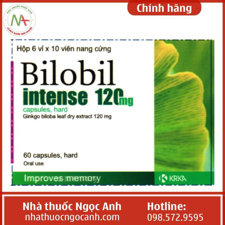 Bilobil Intenes 120mg capsules hard