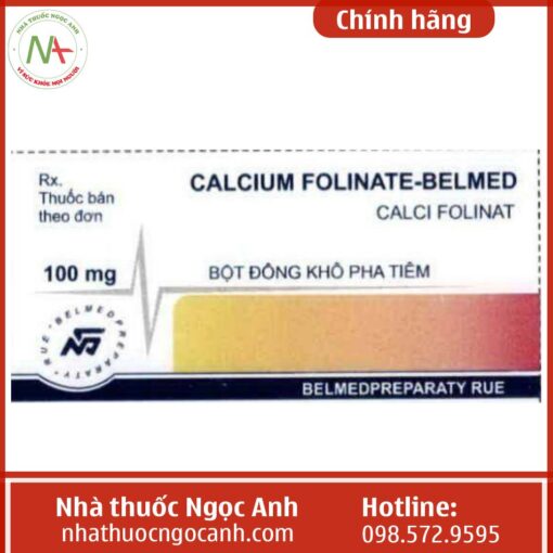 Calcium Folinate-Belmed 100mg