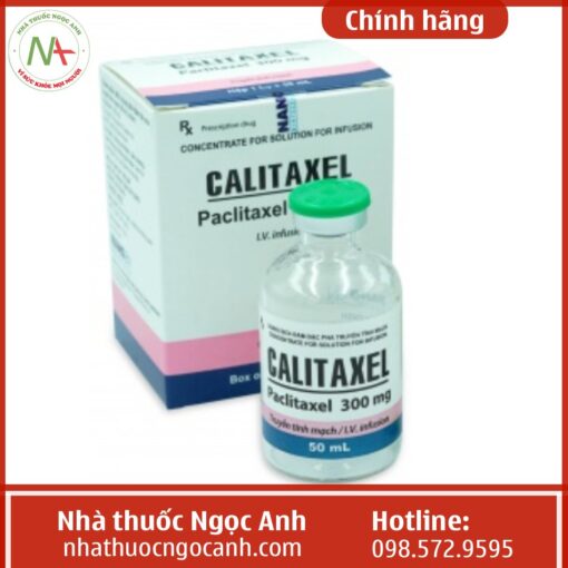 Hộp thuốc Calitaxel 300mg/50ml Nanogen