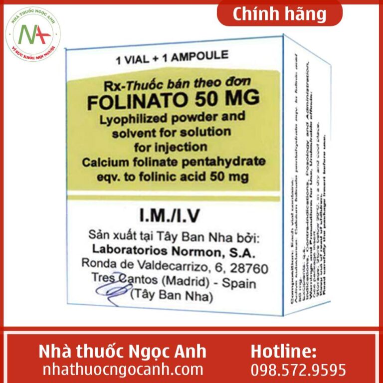 Thuốc Folinato 50mg IM/IV