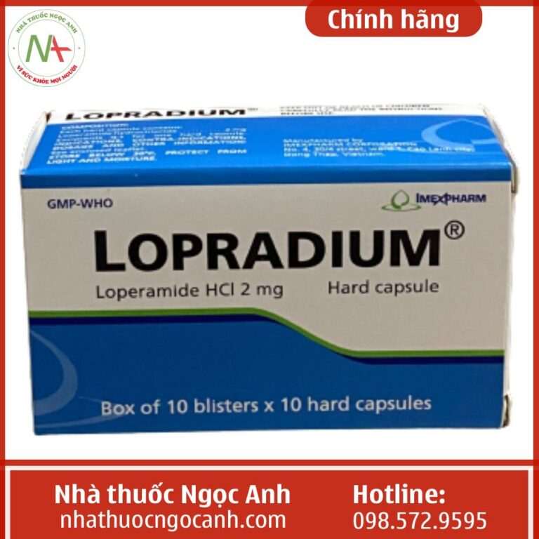 thuốc Lopradium 2mg