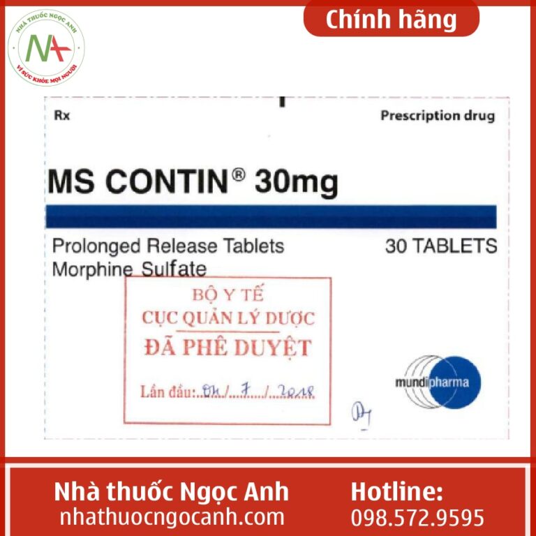 MS Contin 30mg