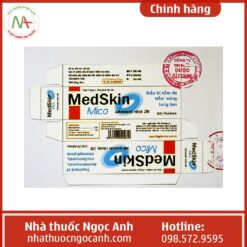 Nhãn thuốc Medskin Mico