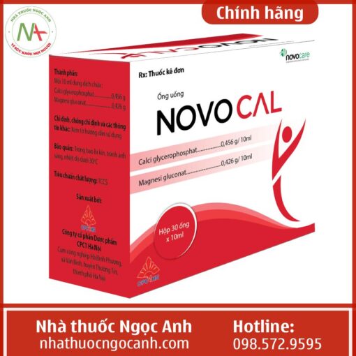Thuốc Novocal dạng ống