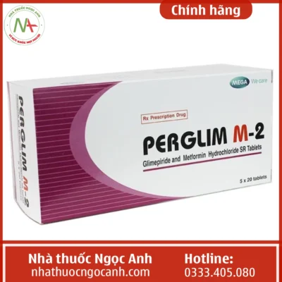 Hộp thuốc Perglim M-2