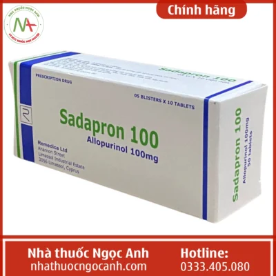 Hộp thuốc Sadapron 100