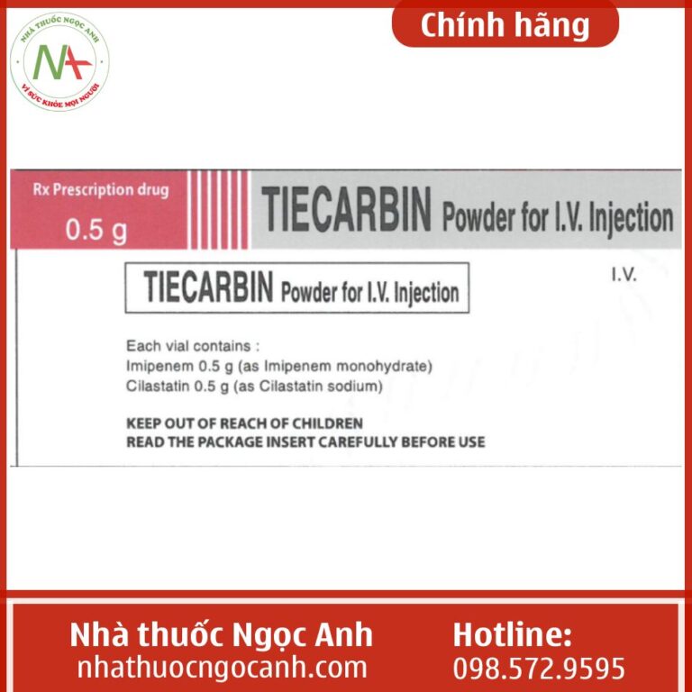 Thuốc tiêm Tiecarbin Powder for I.V. Injection