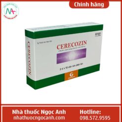 Hình ảnh hộp thuốc Cerecozin