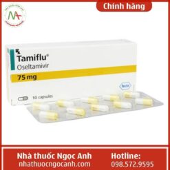 Hộp và vỉ thuốc Tamiflu