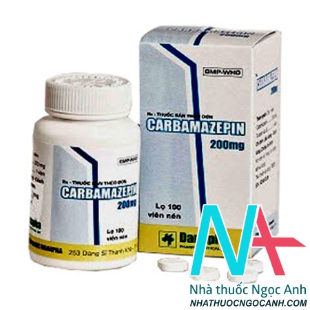 hộp thuốc Carbamazepin