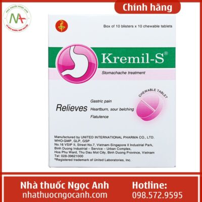 Thuốc Kremil-S là thuốc gì?