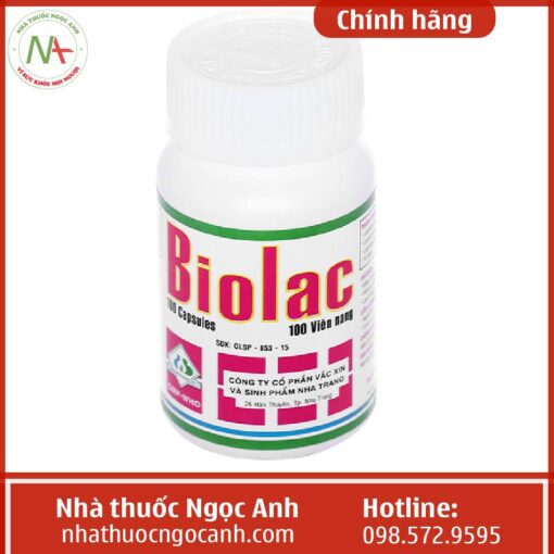 Công dụng thuốc Biolac Biopharco