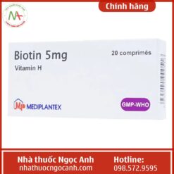 liều dùng thuốc Biotin Mediplantex