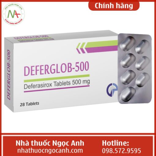 Công dụng thuốc Deferglob 500