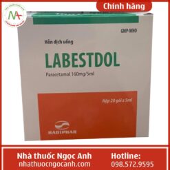 Tác dụng thuốc Labestdol 160mg/5ml (1)
