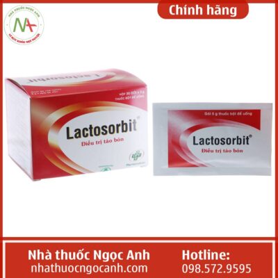 Công dụng thuốc Lactosorbit