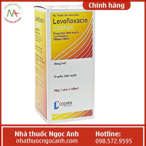 Tác dụng thuốc Levofloxacin Cooper 500mg_100ml