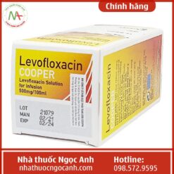 thuốc Levofloxacin Cooper 500mg/100ml giá