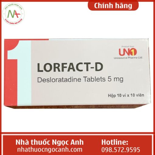 Công dụng thuốc Lorfact-D