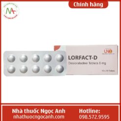 Cách dùng thuốc Lorfact-D