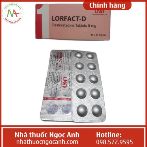 Liều dùng thuốc Lorfact-D