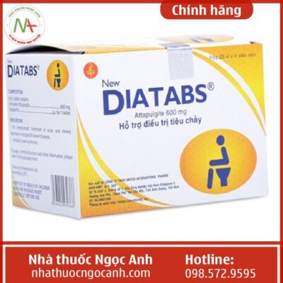 Liều dùng thuốc New Diatabs UIP
