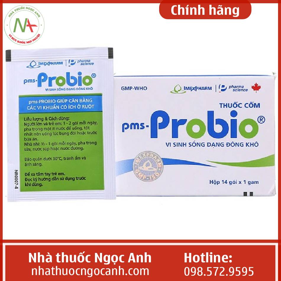 Công dụng thuốc Pms-Probio