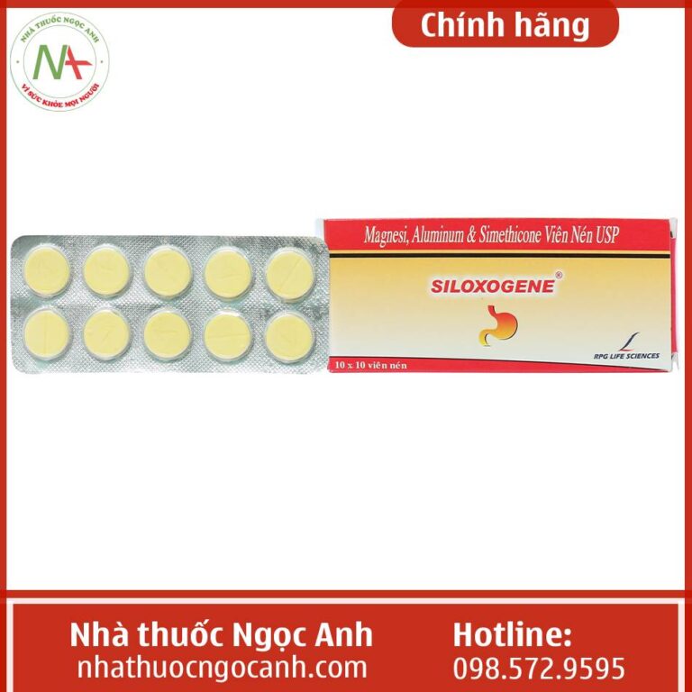 Công dụng thuốc Siloxogene viên nén