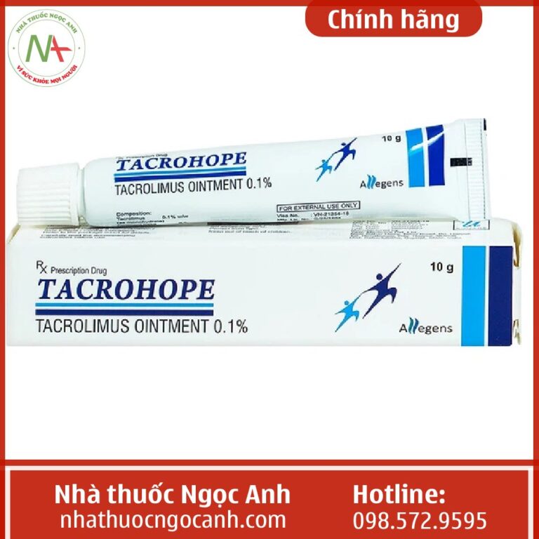 Công dụng thuốc Tacrohope