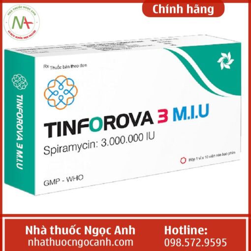 Công dụng thuốc Tinforova 3 M.I.U
