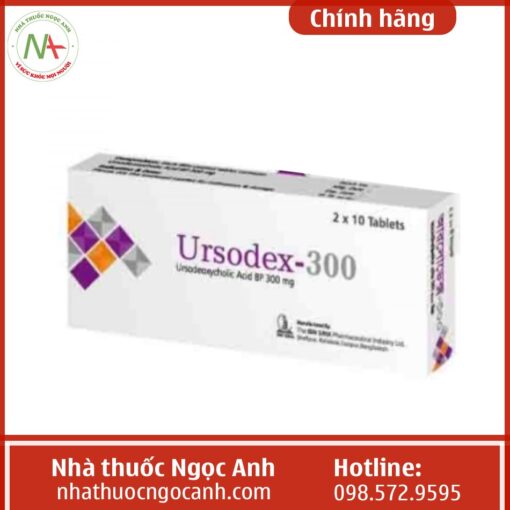 Thuốc ursodex-300 là thuốc gì?