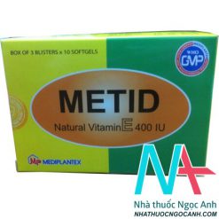 thuốc metid có tác dụng gì