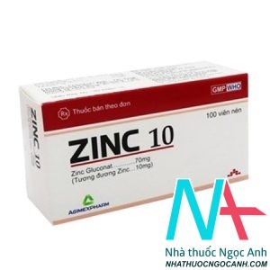 Thuốc Zinc 10: Công dụng, liều dùng, lưu ý tác dụng phụ, giá bán