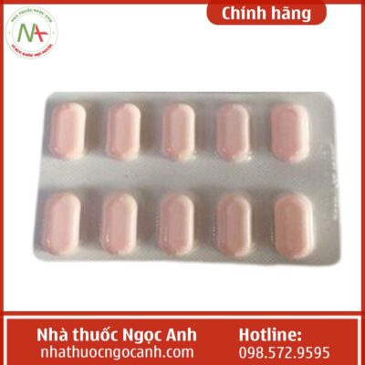 Vỉ thuốc Cerefort 800mg