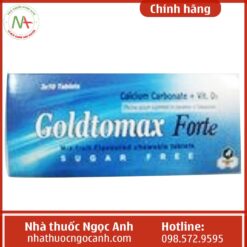 Hộp thuốc Goldtomax Forte