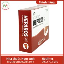 Thuốc bổ gan Heparos Soft Cap