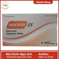 Hộp thuốc Mocerin-25