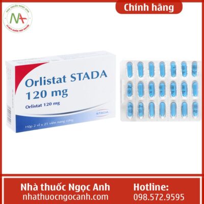 Công dụng thuốc Orlistat Stada 120mg