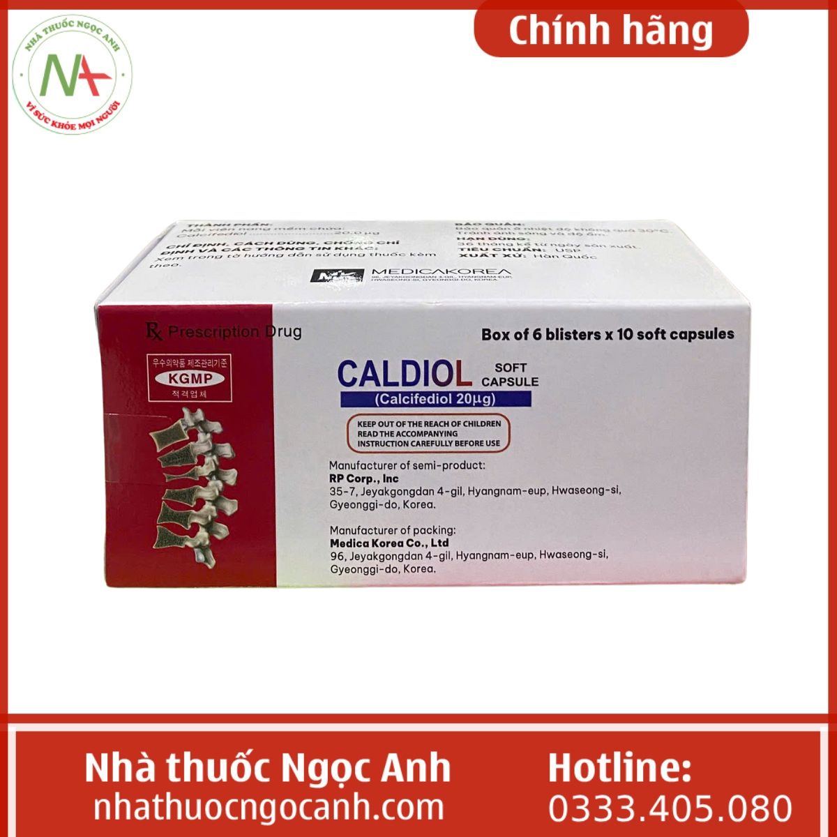 Thuốc Caldiol Soft capsule có tác dụng gì, giá bao nhiêu, mua ở đâu
