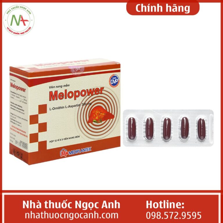 Công dụng thuốc Melopower