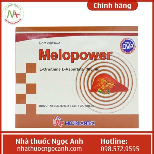 Melopower 300mg hộp 60