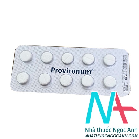 provironum có tác dụng gì