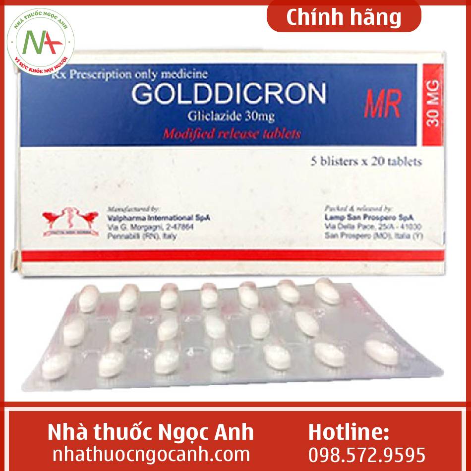 Công dụng thuốc Golddicron MR