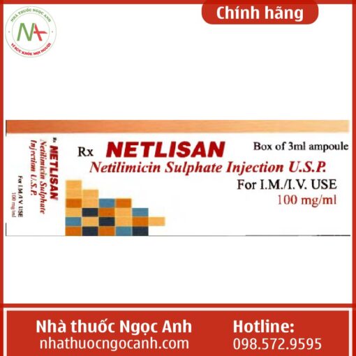 Công dụng thuốc Netlisan