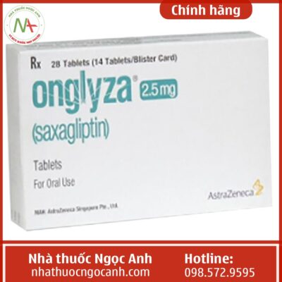 Cách dùng thuốc Onglyza 2,5mg