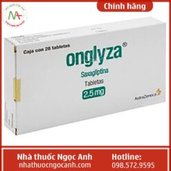 Liều dùng thuốc Onglyza 2,5mg