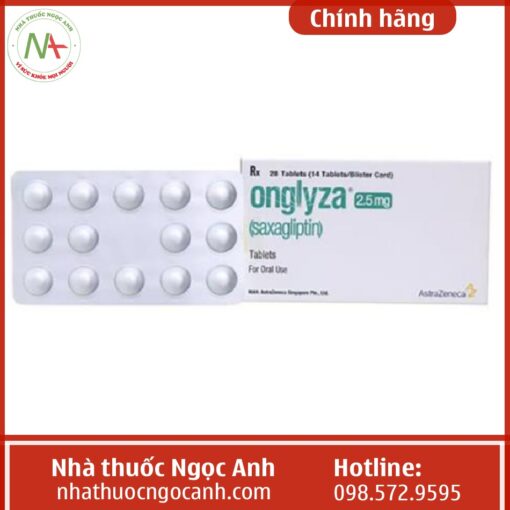 Công dụng thuốc Onglyza 2,5mg