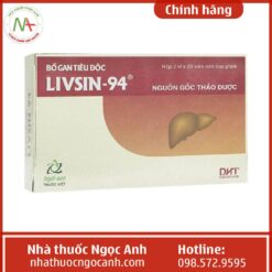 Bổ gan tiêu độc Livsin-94