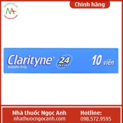 Hộp thuốc Clarityne 10mg Tablets